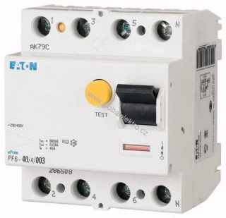 EATON PF6-40/4/003-A 40A chránič proudový